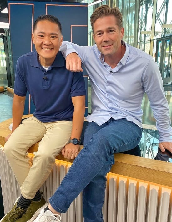 Micki Cheng og Johannes Langkilde.