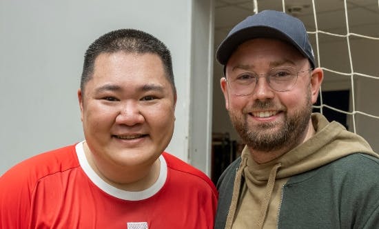 Micki Cheng og Michael Nielsen.