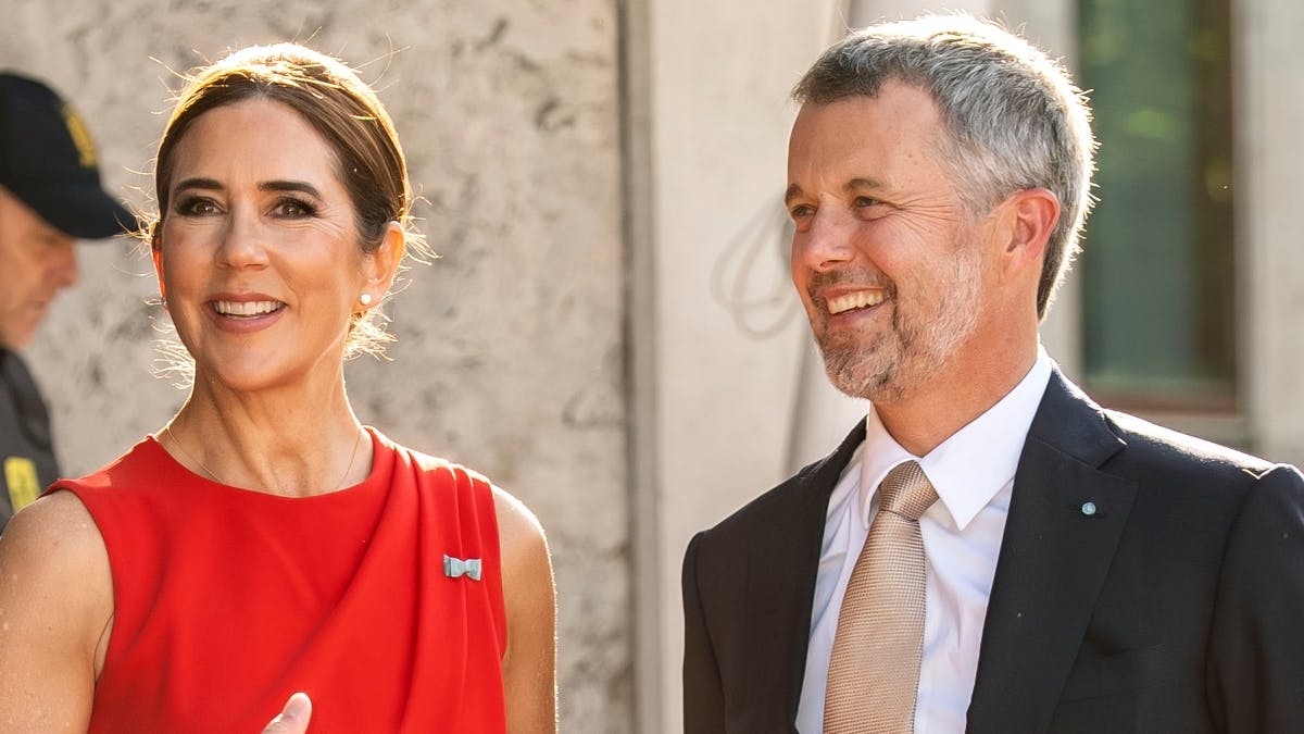 Dronning Mary og kong Frederik