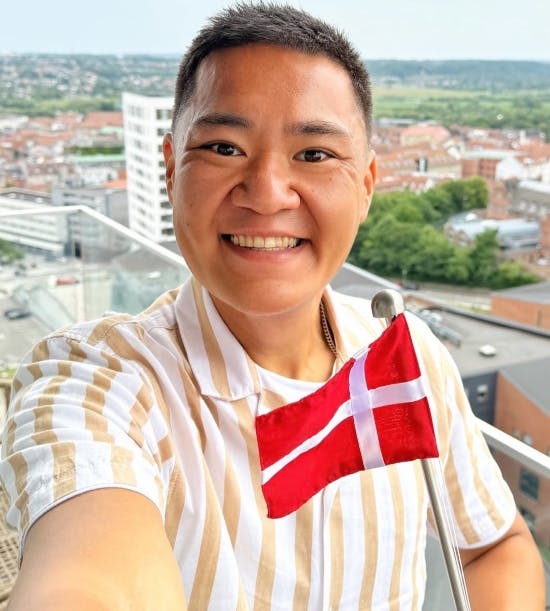 Micki Cheng på sin 36-års fødselsdag.