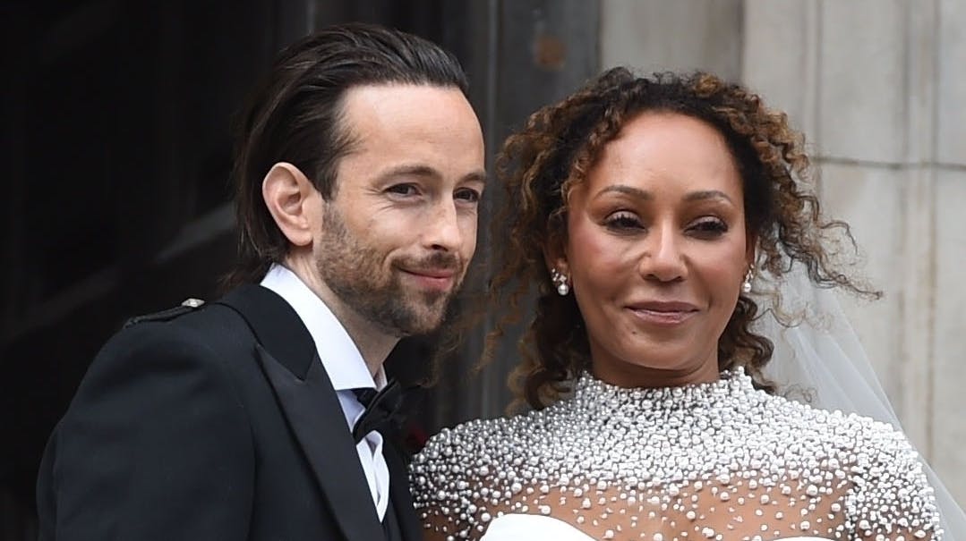 Melanie Brown og Rory McPhee.