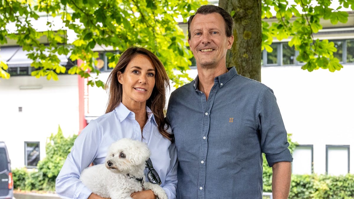 Prinsesse Marie og prins Joachim. 
