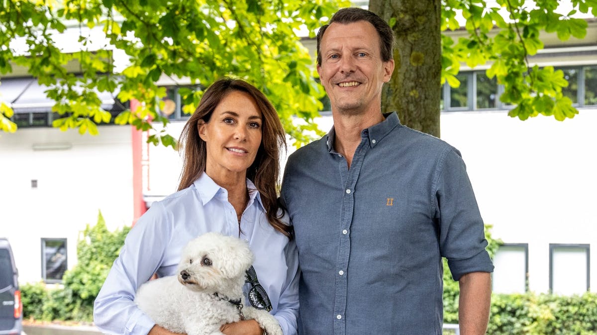 Prinsesse Marie og prins Joachim.