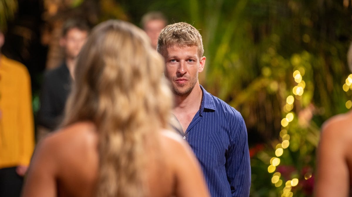 Emil S til den sidste roseceremoni.