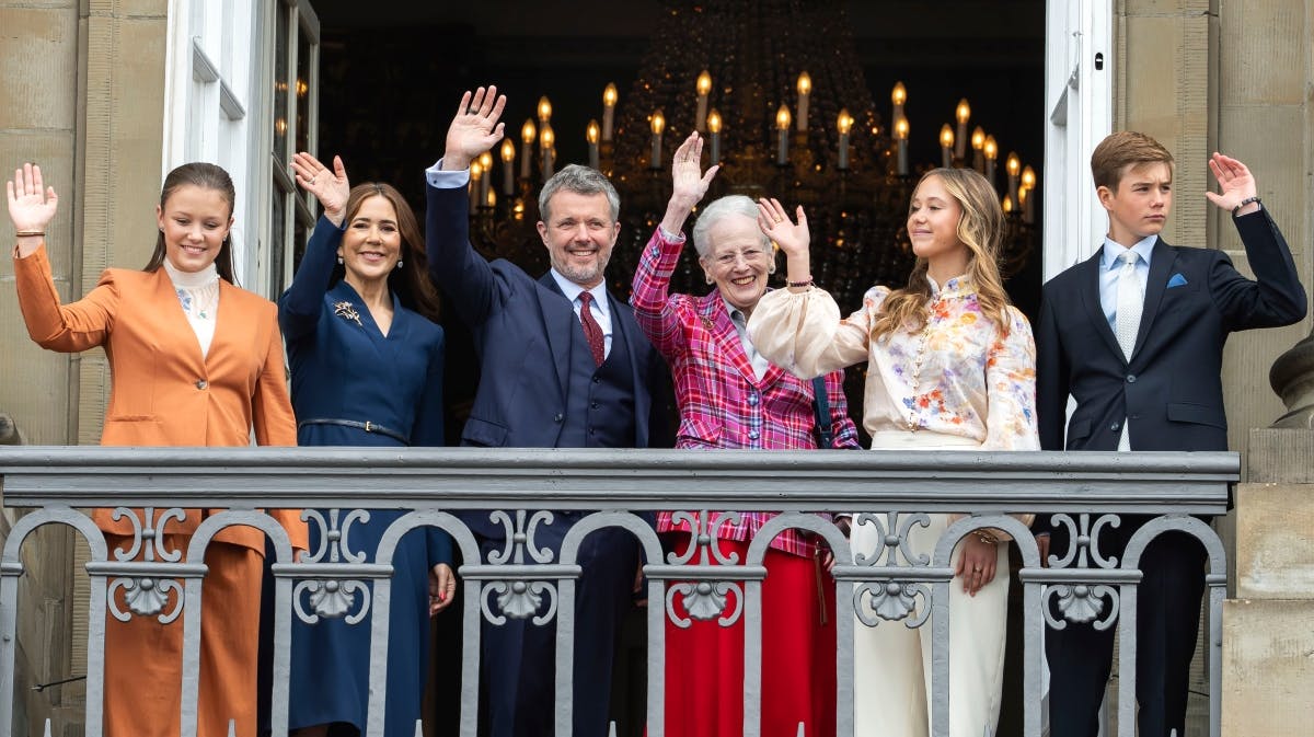 Dronning Margrethe har gennem årene foræret sine børnebørn fine gaver.