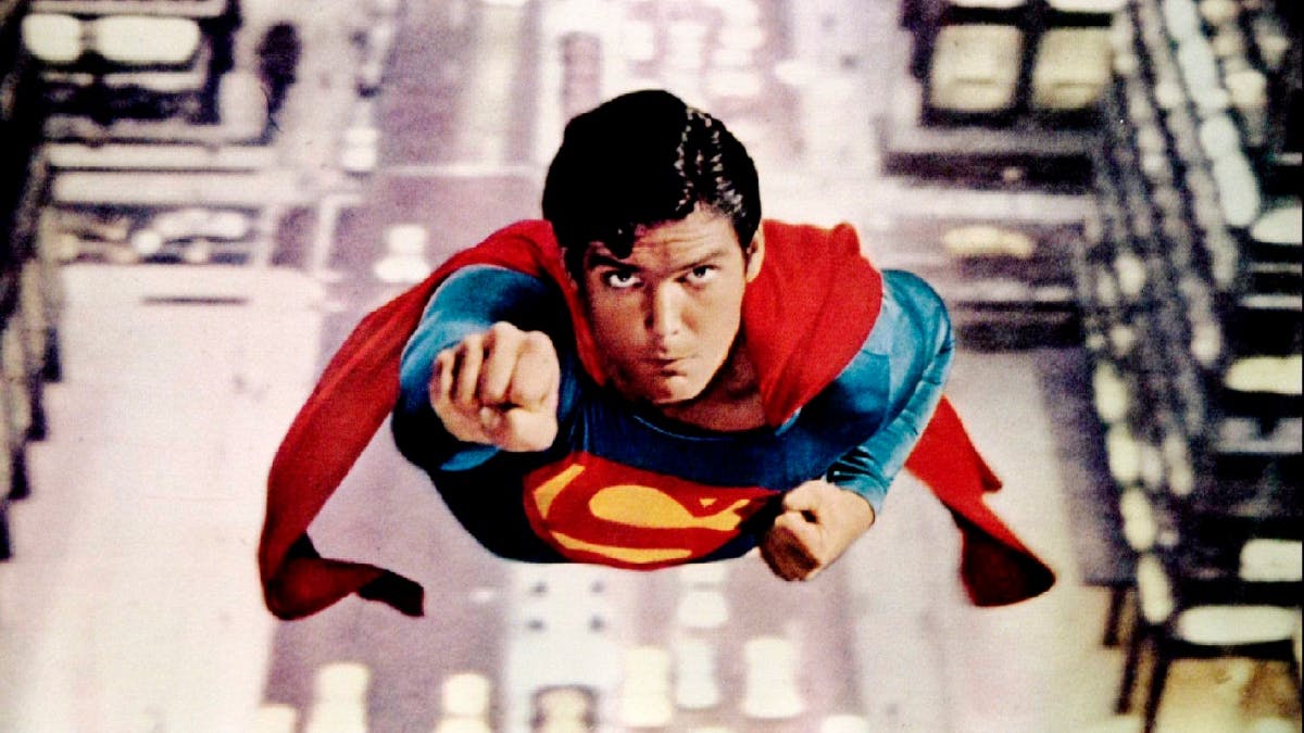 Christopher Reeve som Superman.