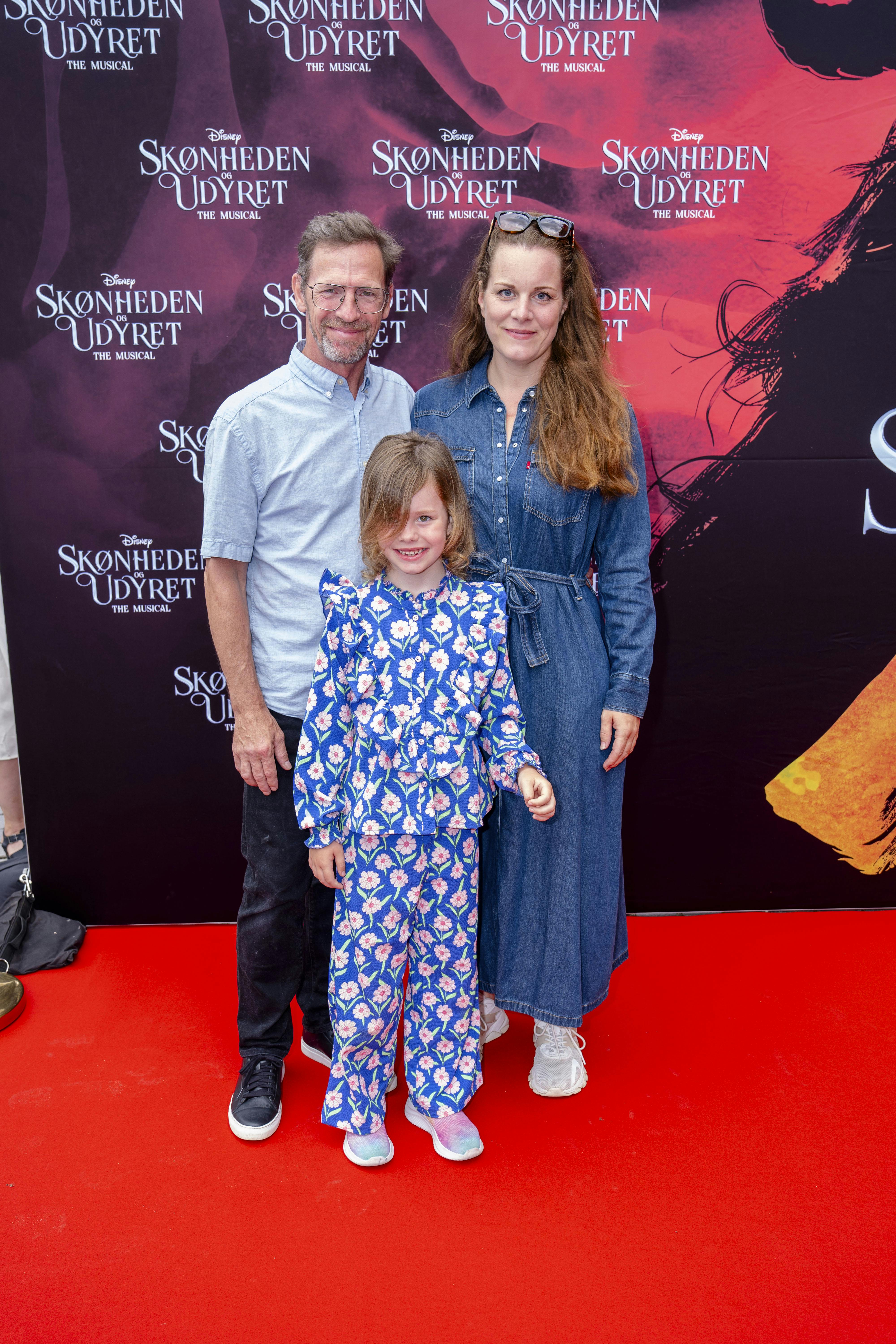 Jacob Dahl, Lise Baastrup og Laura.