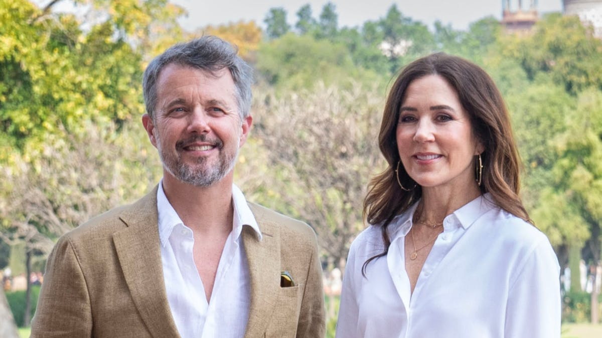 Kong Frederik og dronning Mary.