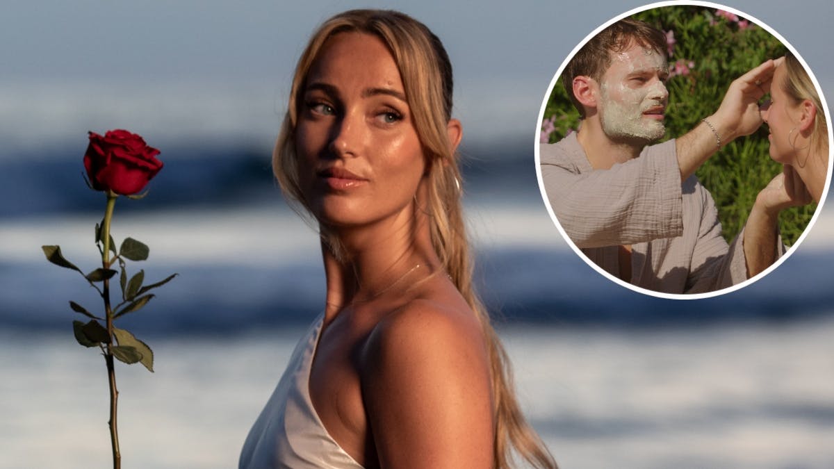 Mai samt Frederik og Mai på drømmedate i "Bachelorette"