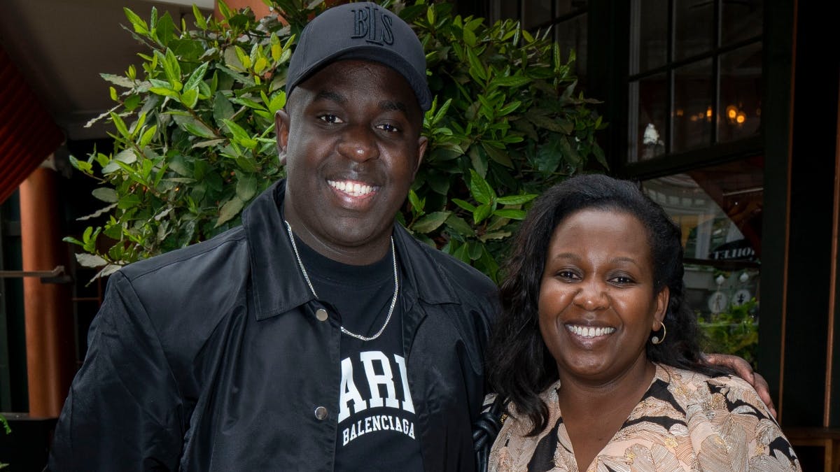 Melvin Kakooza og Carolyne Kaddu Rasmussen