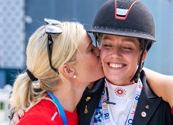 Rasmine og Cathrine Laudrup-Dufour.