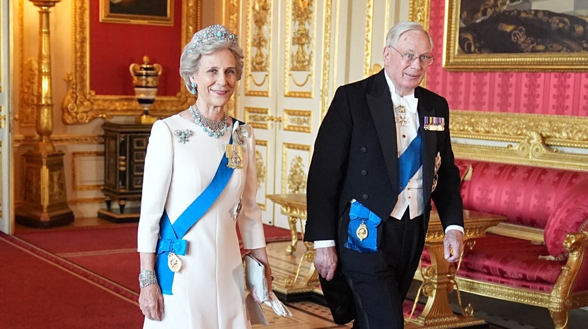 Hertuginde Birgitte og prins Richard