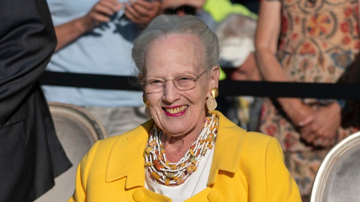 Dronning Margrethe. 