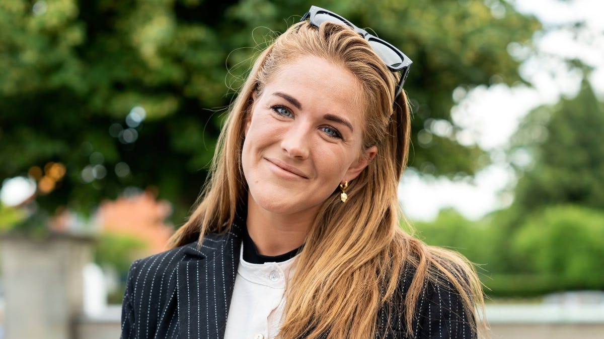 Camilla Dalsgaard ved premieren på Verdensballetten.