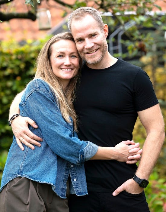 Sara Lygum og Jonas Kromann-Larsen.