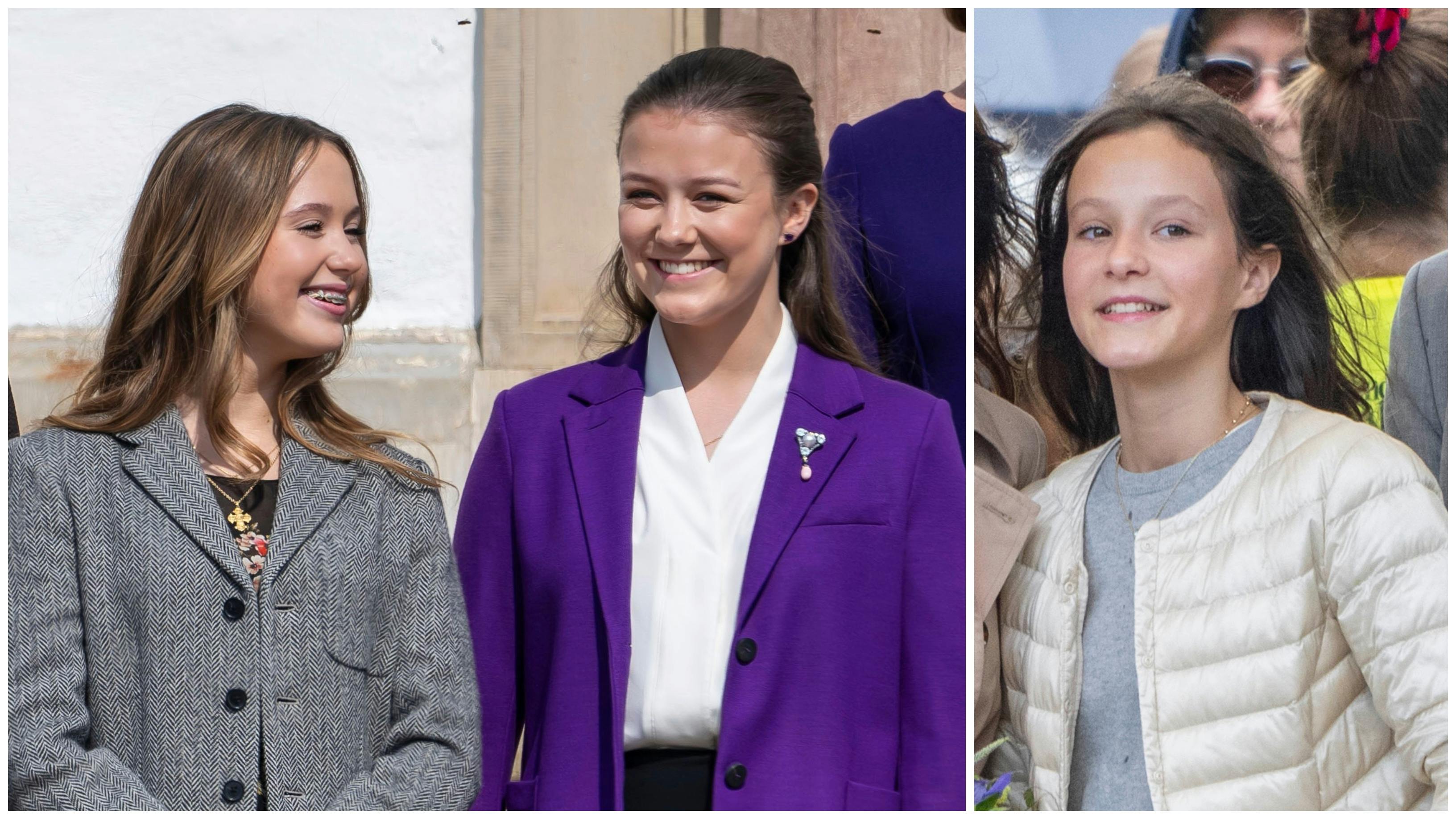 Prinsesse Josephine, prinsesse Isabella og komtesse Athena. 