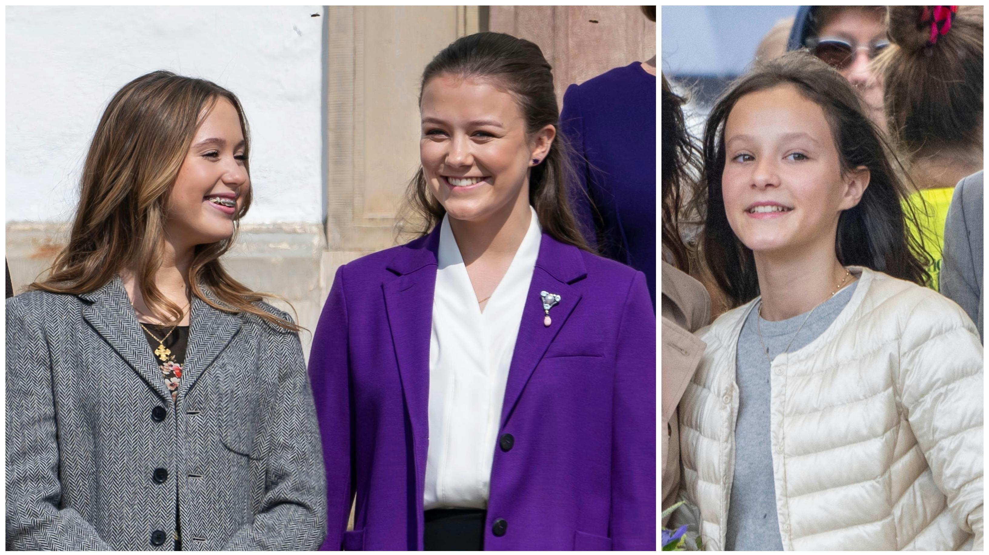Prinsesse Josephine, prinsesse Isabella og komtesse Athena.