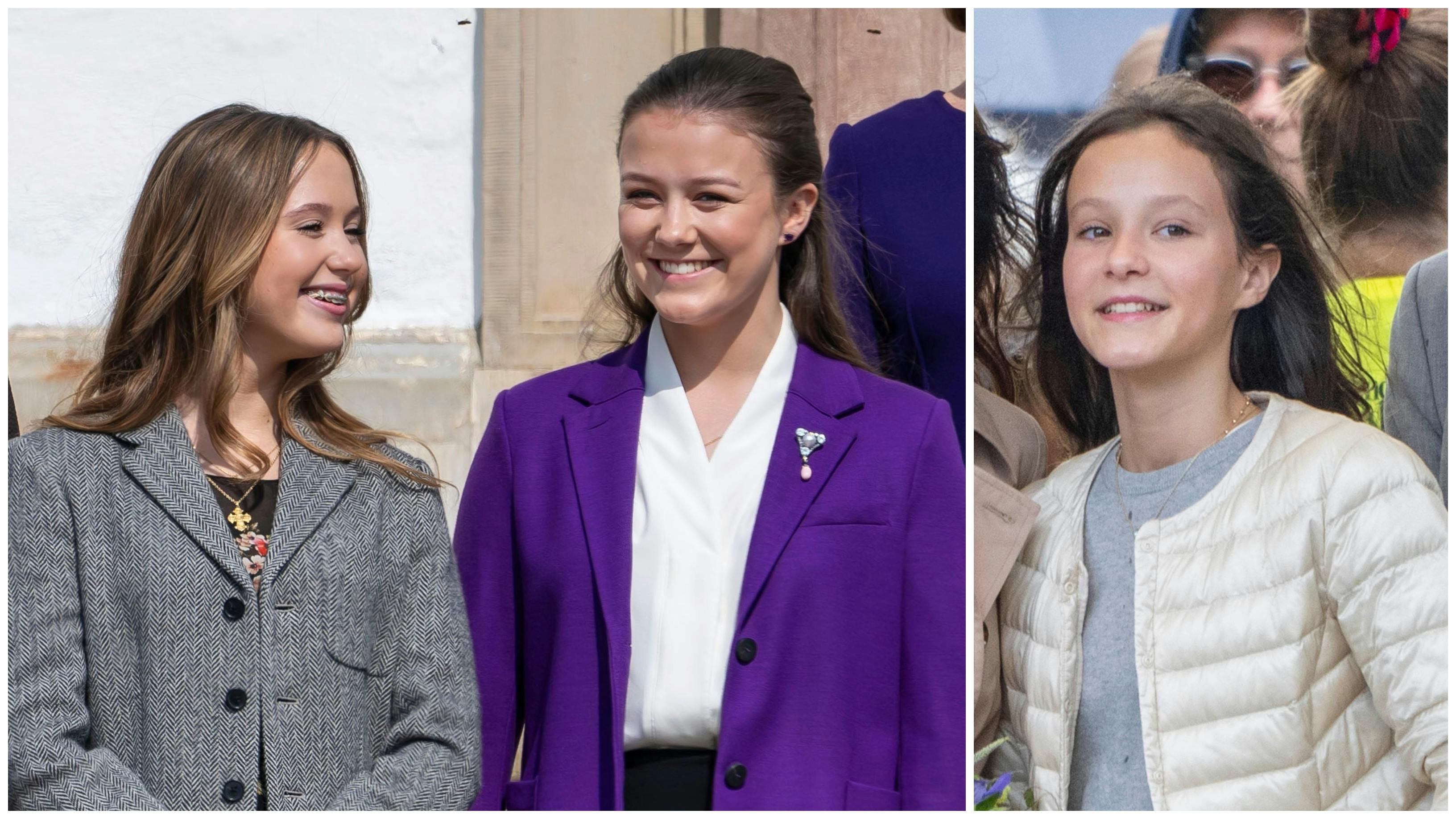 Prinsesse Josephine, prinsesse Isabella og komtesse Athena.