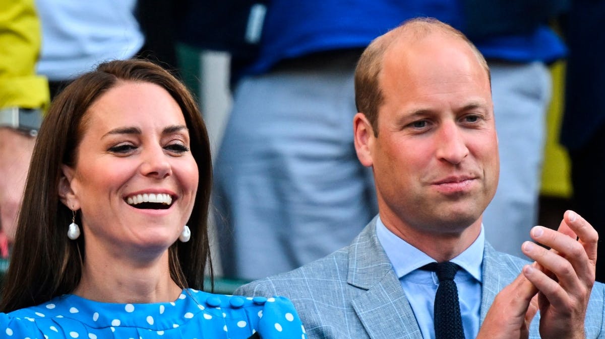 Prinsesse Catherine og prins William har både prins George og prinsesse Charlotte med i år.