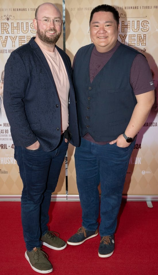 Micki Cheng med sin mand, Michael Nielsen.