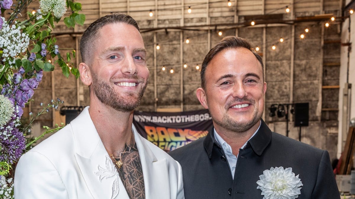 Sæþór Kristínsson og Thomas Evers Poulsen.