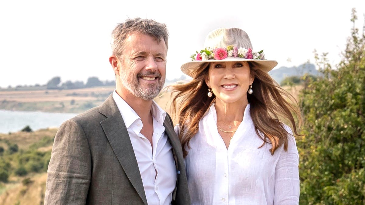 Kong Frederik og dronning Mary. 