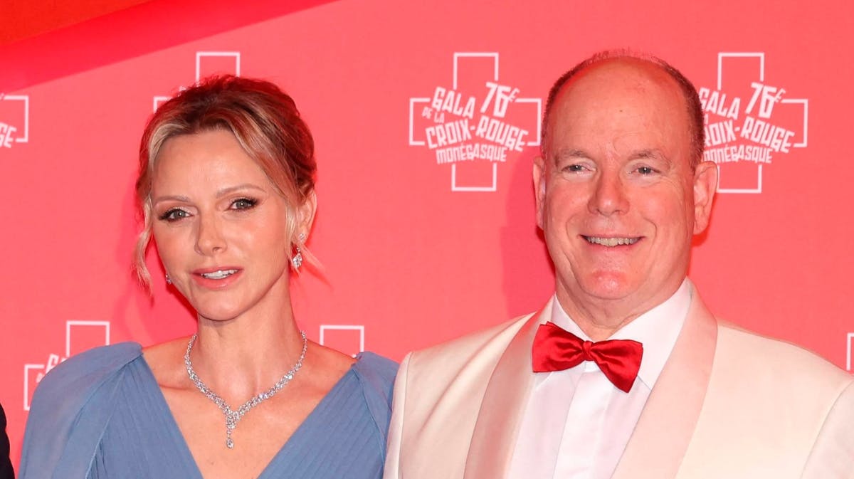 Fyrstinde Charlene og fyrst Albert.