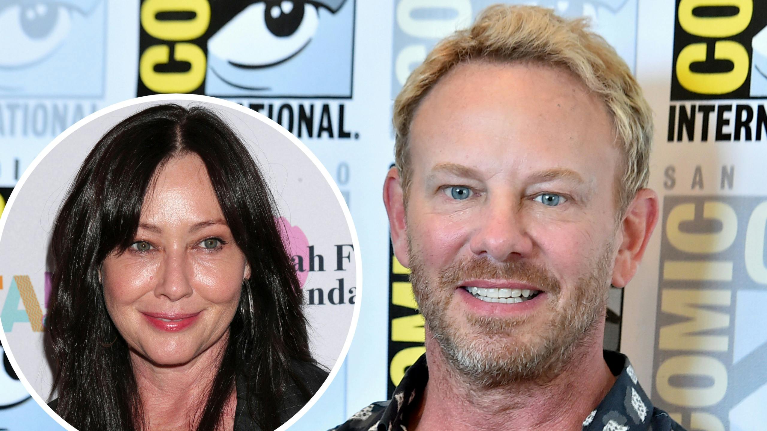 Ian Ziering og Shannen Doherty.