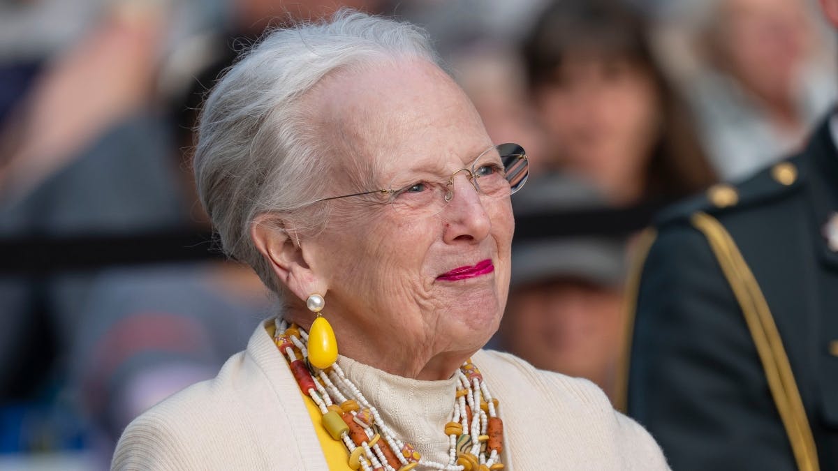 Dronning Margrethe. 