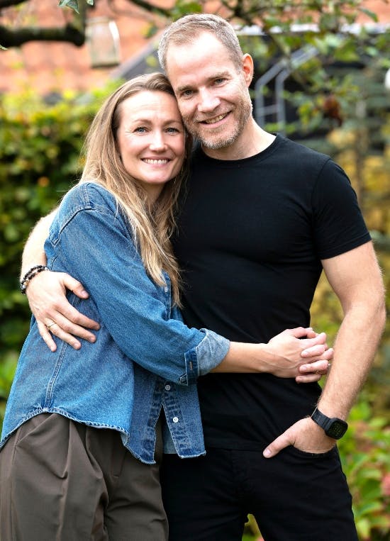 Sara Lygum og Jonas Kromann-Larsen.