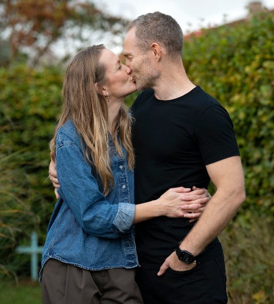 Sara Lygum og Jonas Kromann-Larsen.