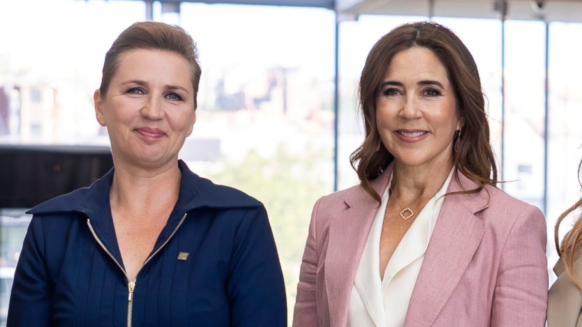 Mette Frederiksen og dronning Mary