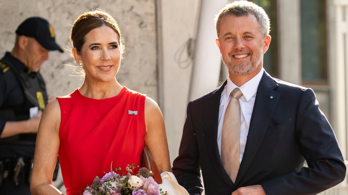 Dronning Mary og kong Frederik
