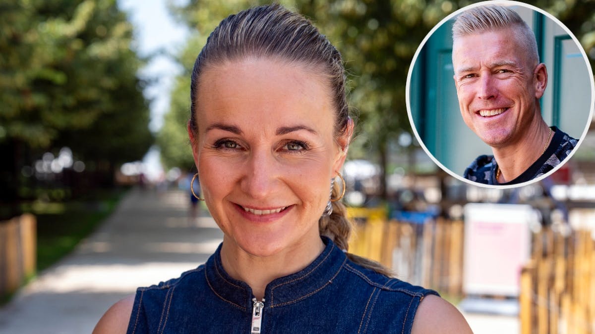 Stine Bjerre Mortensen og Lars Bak