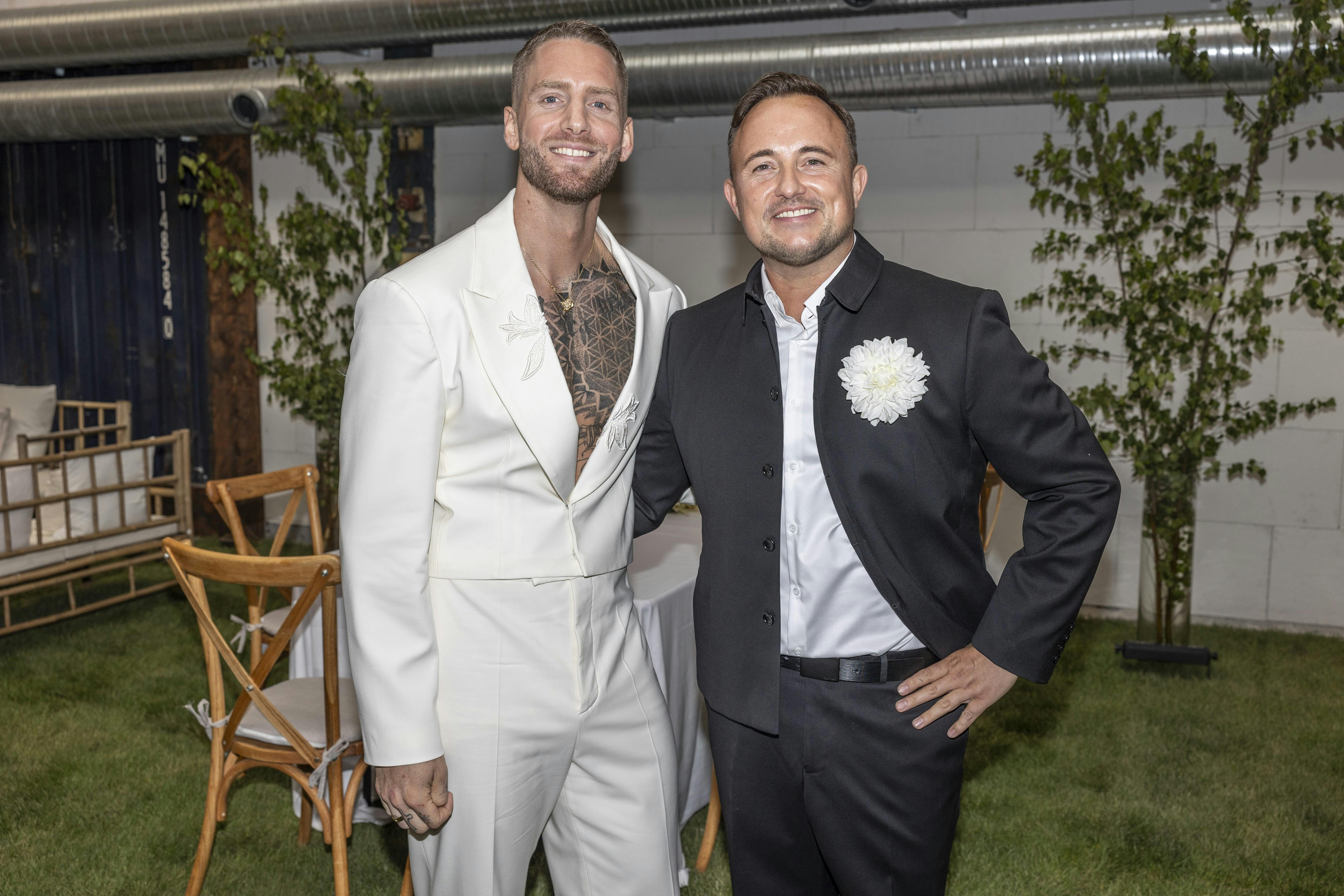 Thomas Evers Poulsen og Sæphor Kristinsson.