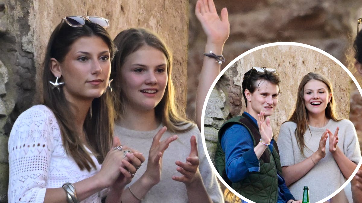 Chloé Sommerlath, prinsesse Estelle og Léopold Sommerlath