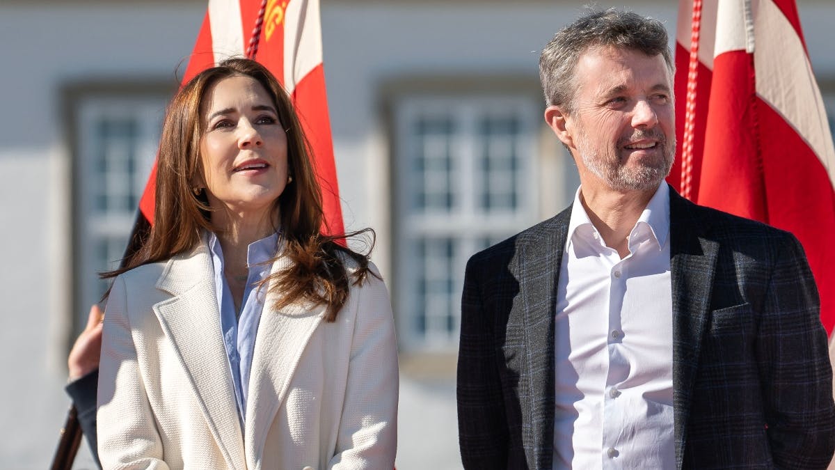 Dronning Mary og kong Frederik