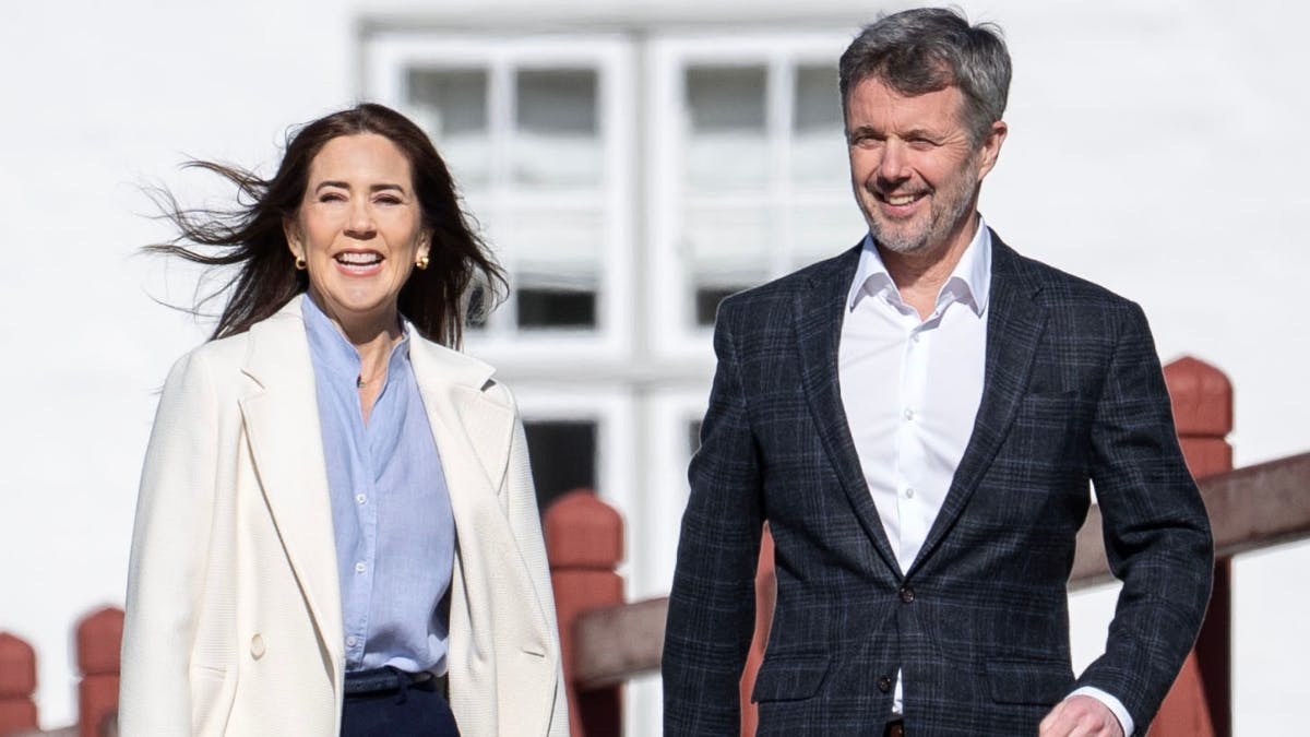Dronning Mary og kong Frederik