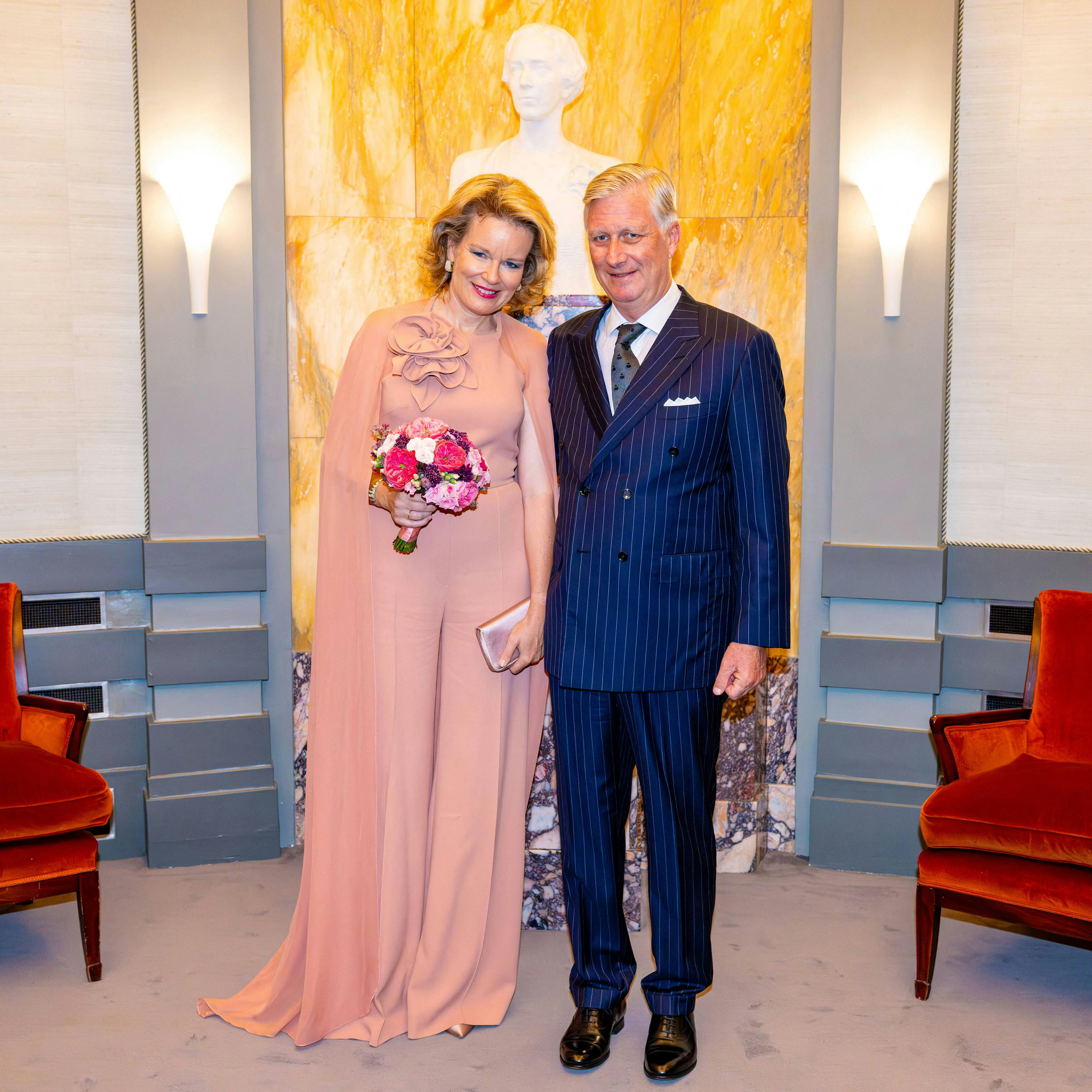 Dronning Mathilde og kong Philippe 