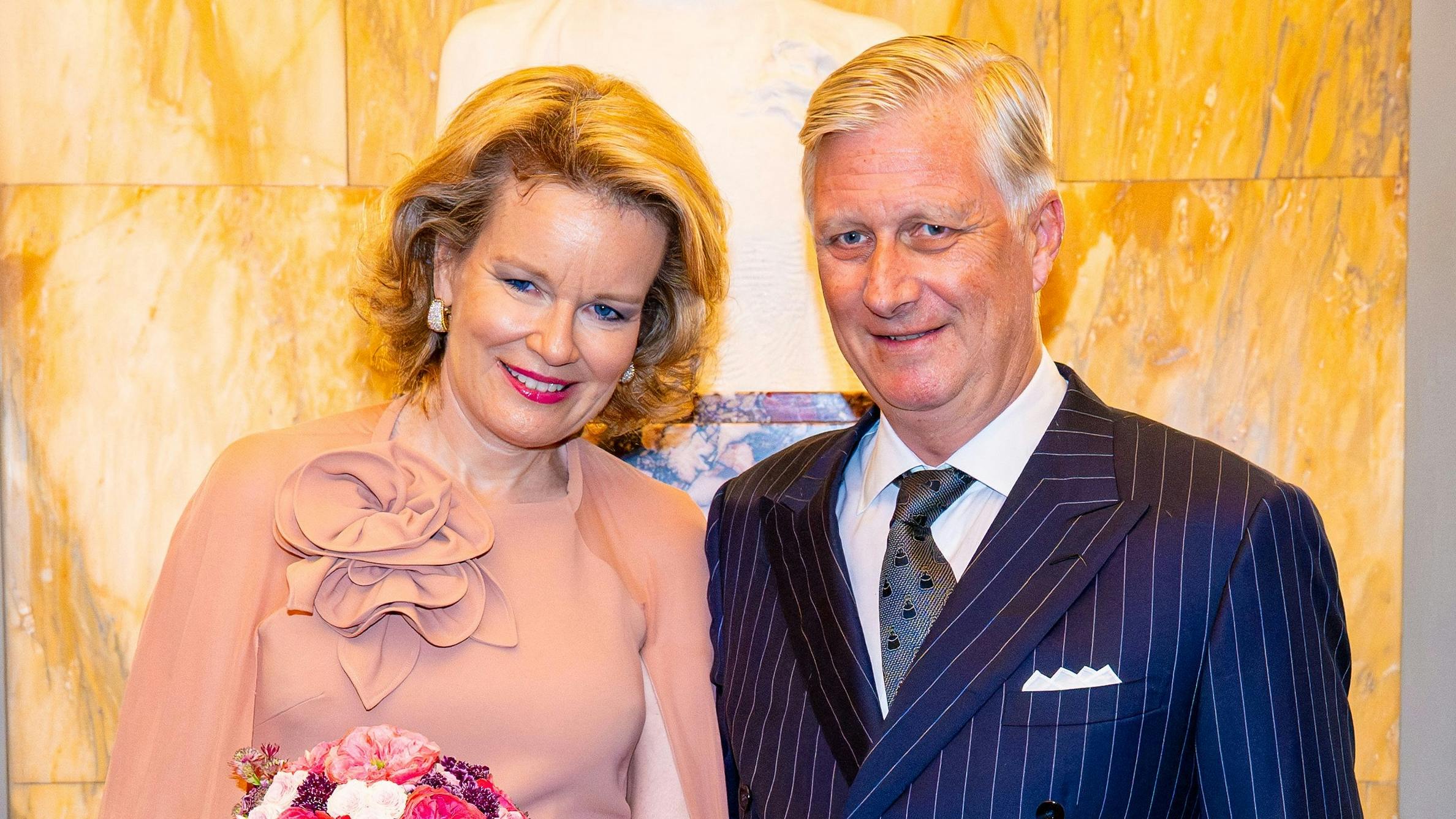Dronning Mathilde og kong Philippe 