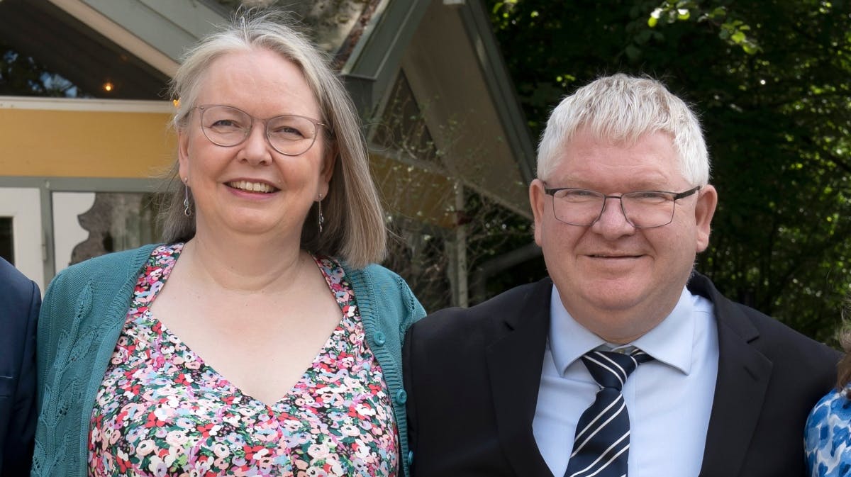 Theresia Treschow-Kühl og Lars Ellebye. 