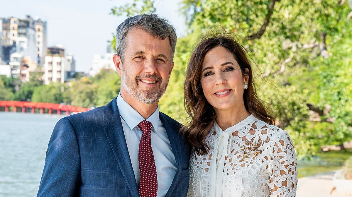 Kronprins Frederik og kronprinsesse Mary i 2022.