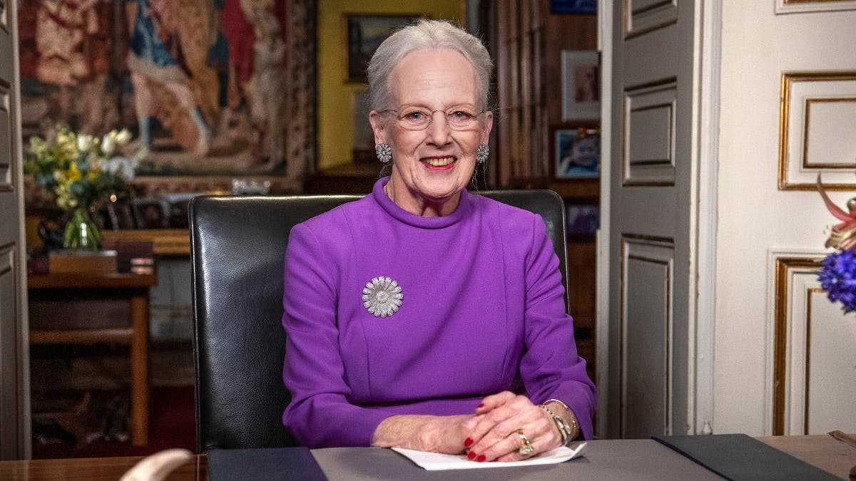 Dronning Margrethe, nytårstalen 2023. 