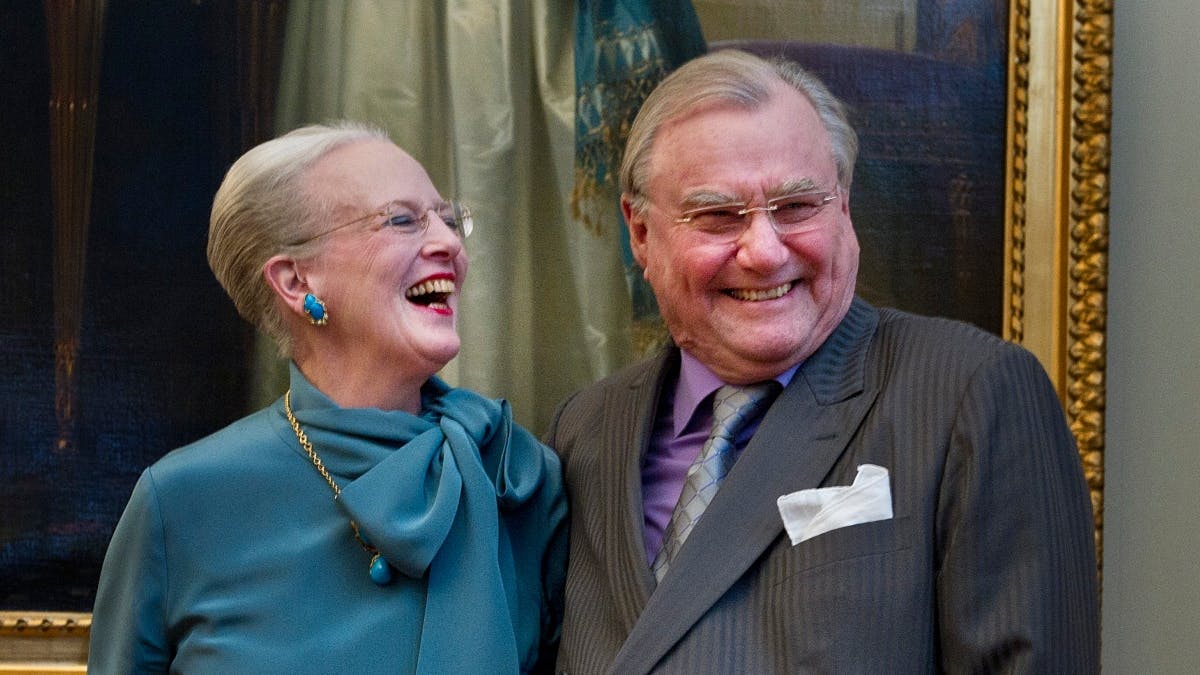 Dronning Margrethe og prins Henrik. 