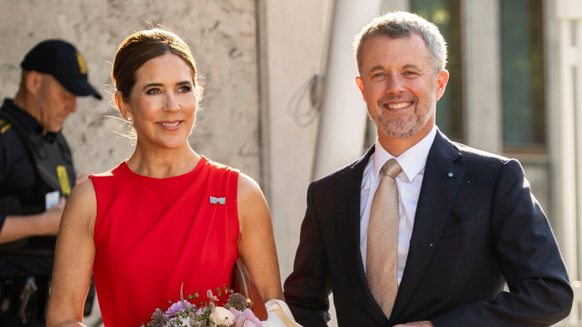 Dronning Mary og kong Frederik