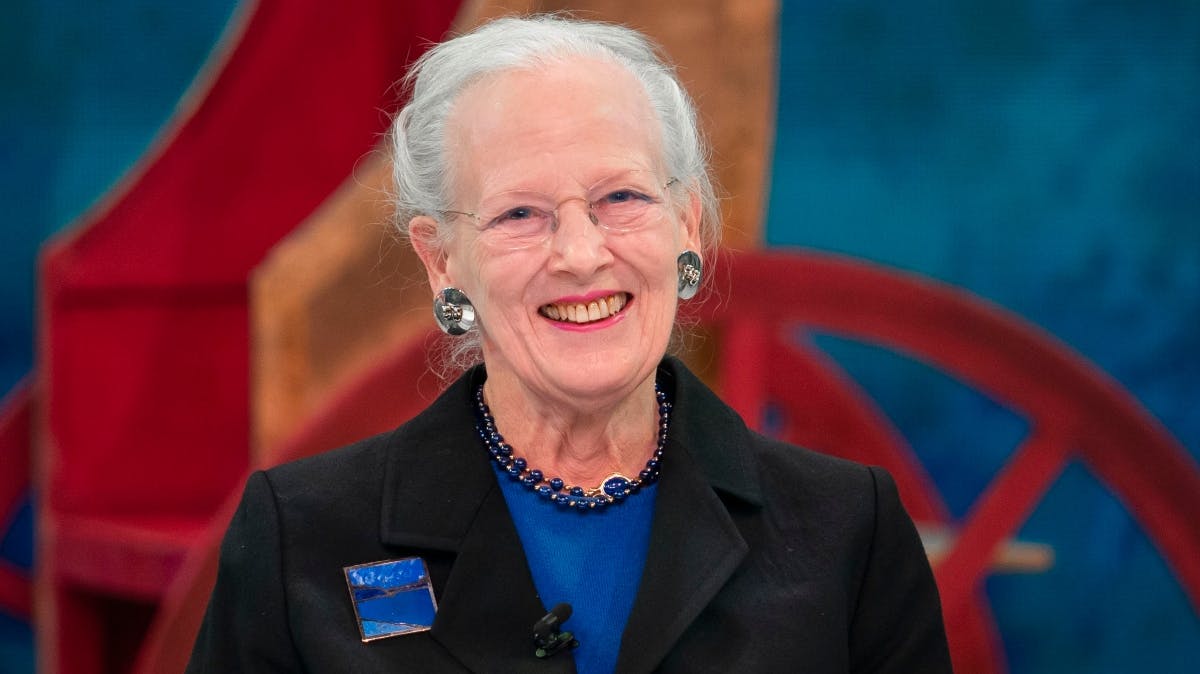 Dronning Margrethe.