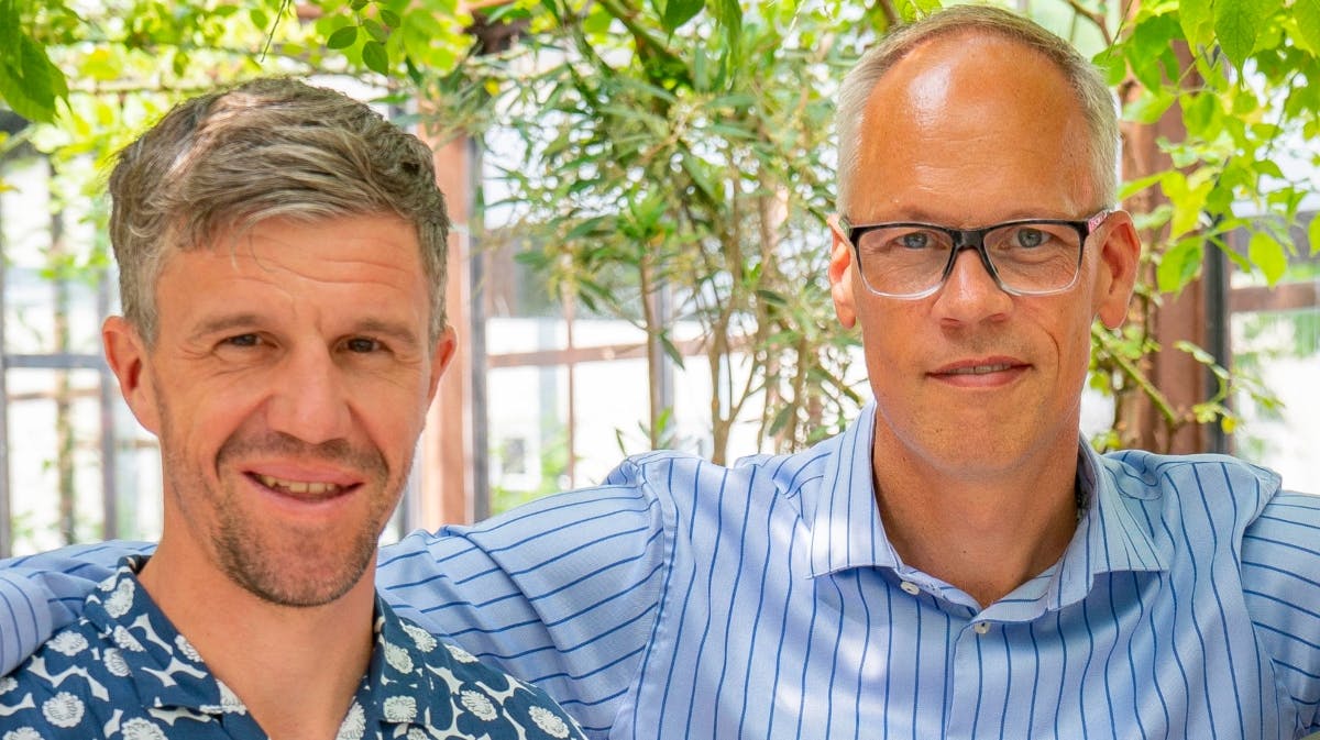 Chris Anker Sørensen og Dennis Ritter