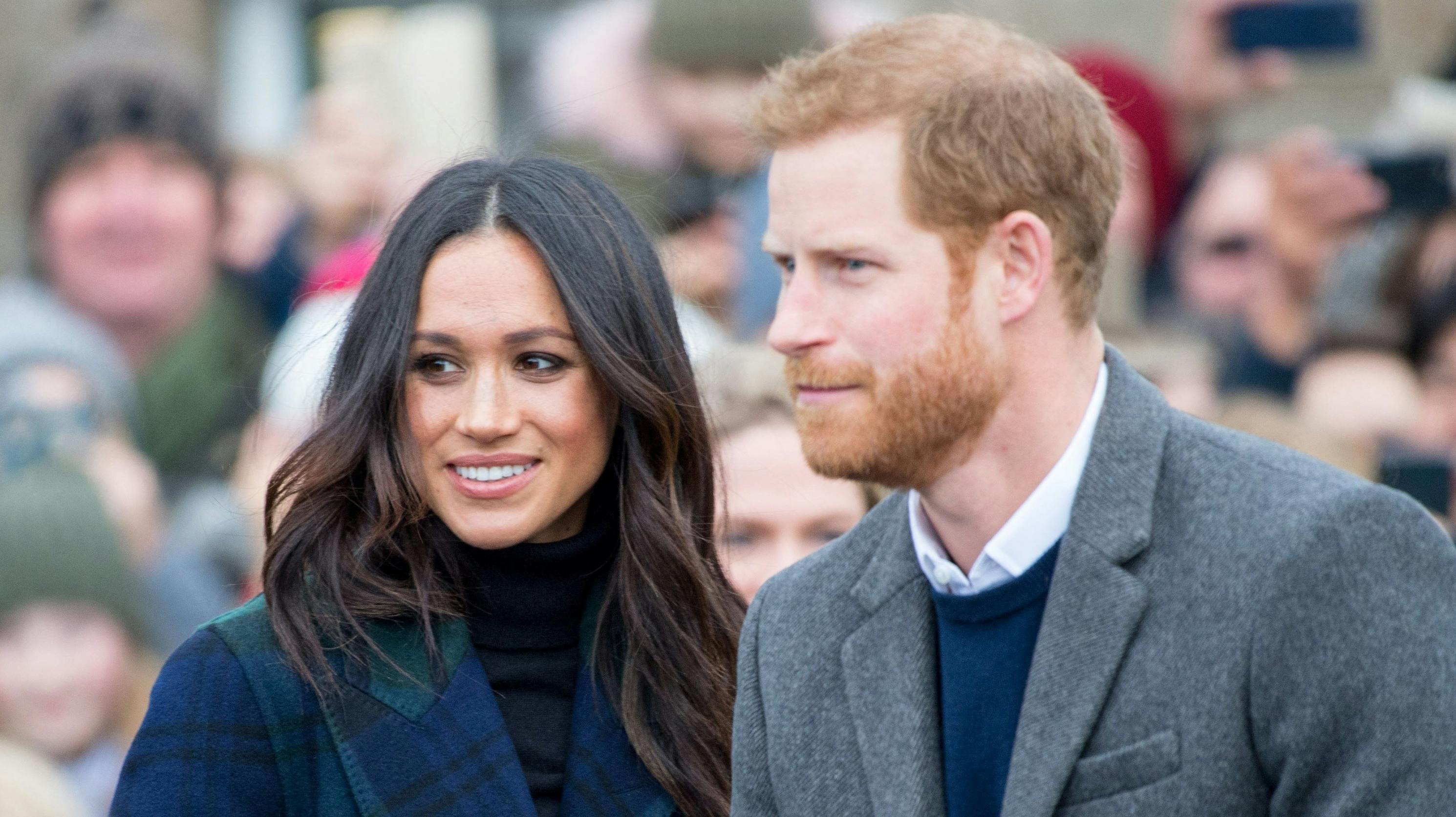 Hertuginde Meghan og prins Harry.