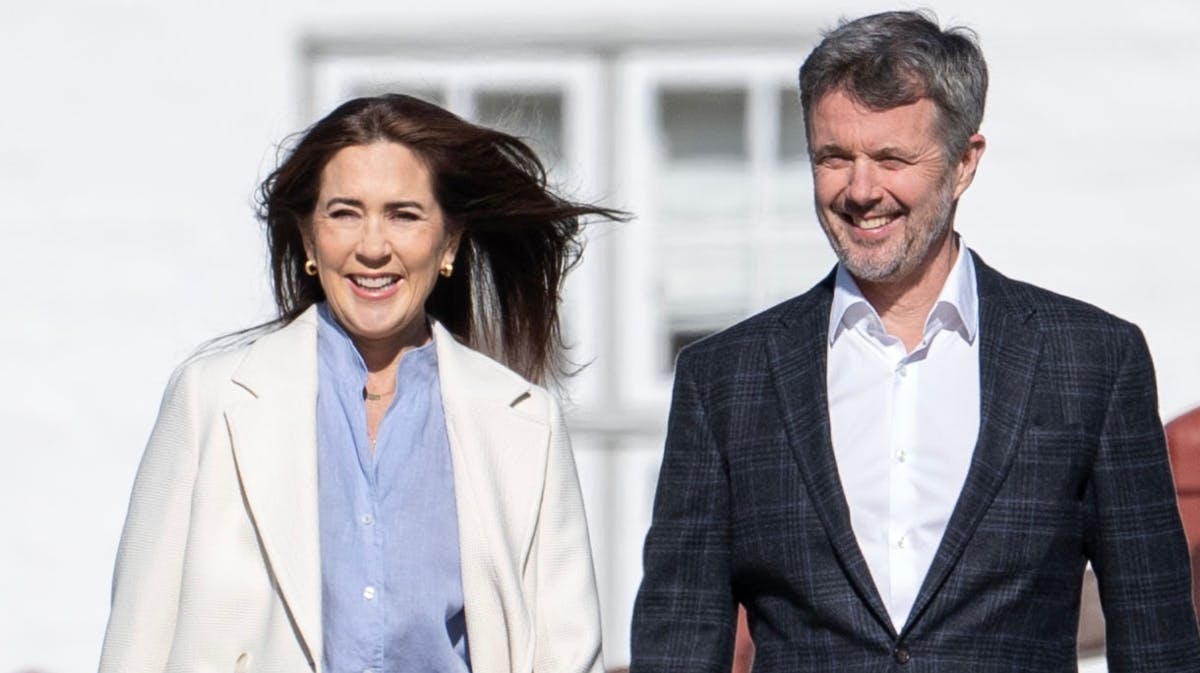 Dronning Mary og kong Frederik