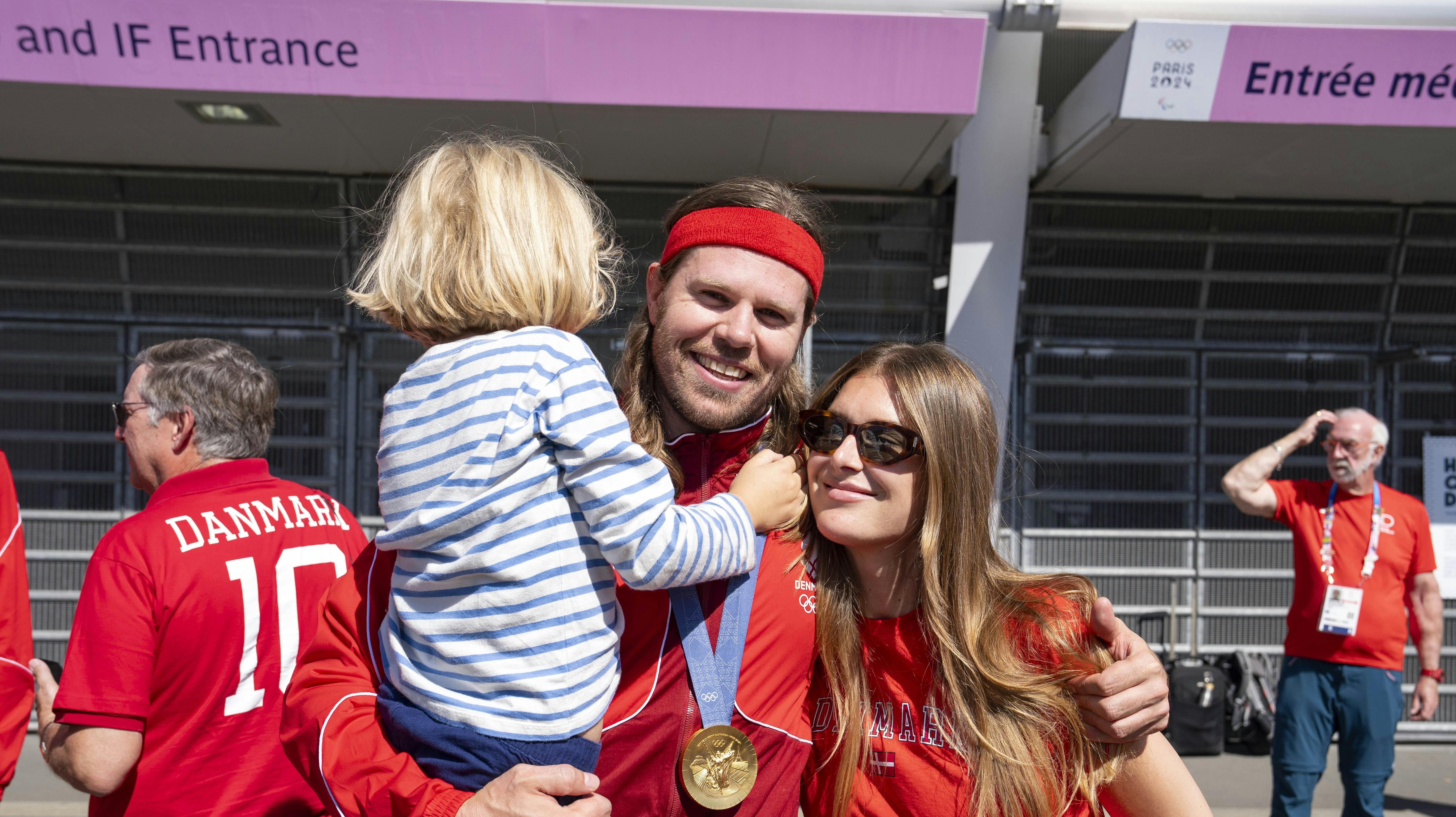 Mikkel Hansen og Stephanie Gundelach.